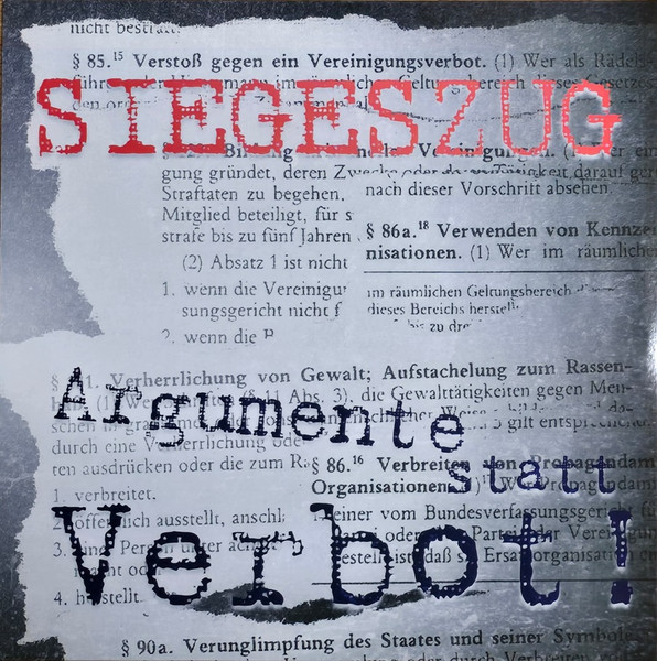 Siegeszug "Argumente statt Verbote" LP